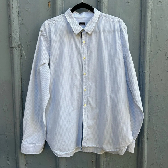 PS Paul Smith Striped Button Down Shirt, size XXL - Picture 1 of 9